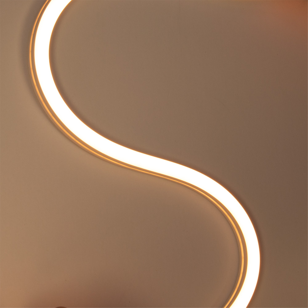 Silicone LED Channel FRONT WITH LED - Image 3