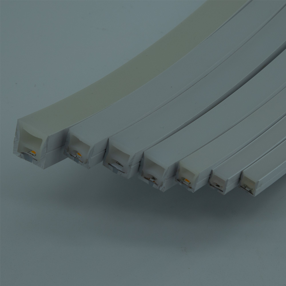 Silicone LED Channel FRONT WITH LED - Image 5