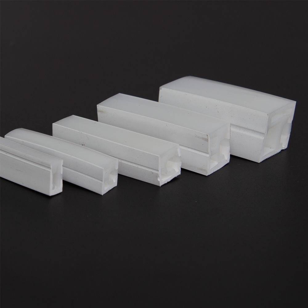 Silicone LED Channel System Flex Cuttable Mount Holder Tube SIDE - Image 2