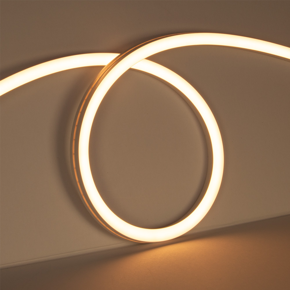 Silicone LED Channel System Flex Cuttable Mount Holder Tube SIDE - Image 3